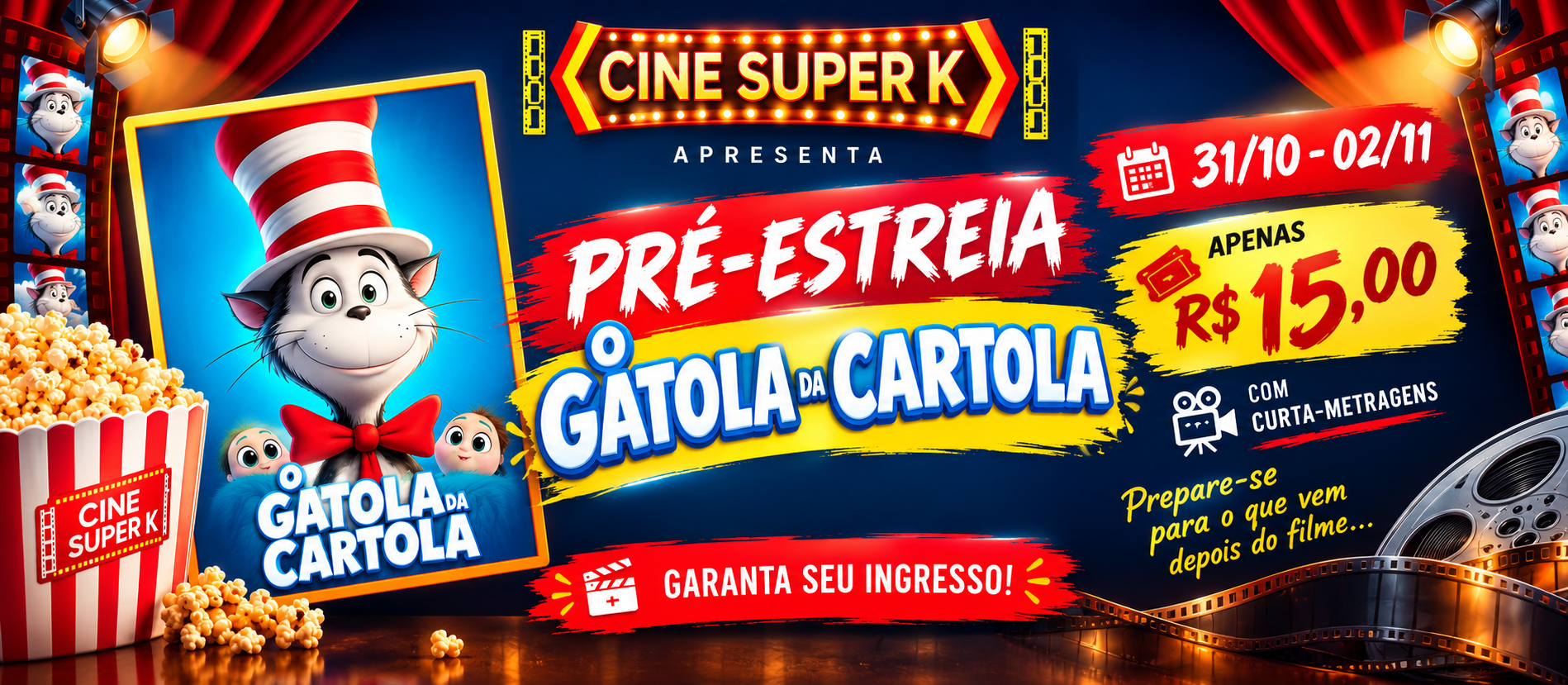Banner Cine Super K 3