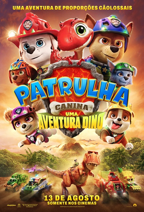 Pôster do filme Patrulha canina: uma aventura dino
